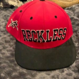 Men’s young and reckless ..reckless SnapBack hat